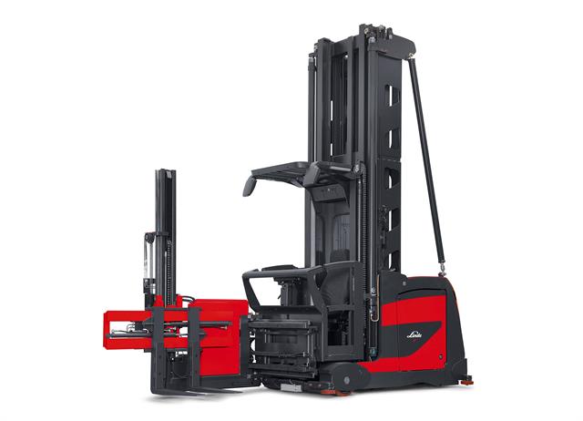 The new Linde VNA combi truck