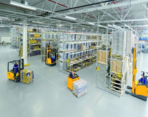 John Lewis uses biodiesel to power its counterbalanced truck.