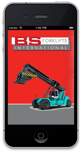 BS Forklifts' free app is available from the Apple App store.