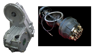 L to R: 4WD Rear Axle; Drive Axle