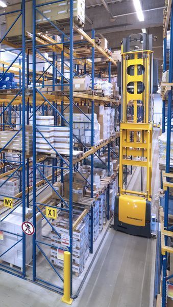 Bunzl's new trucks are equipped with RFID technology.