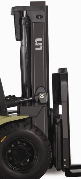 Heavy duty welded mast