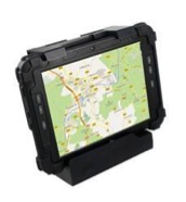T710 rugged tablet in docking station