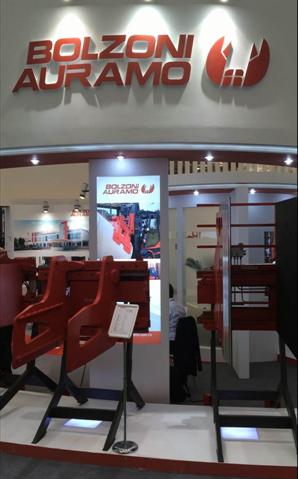 The Bolzoni Auramo exhibit at CeMAT Asia - Click for larger view.