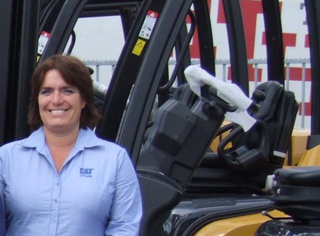 Birgitta van den Bosch, General Manager After Market Department at Cat Lift Trucks - Click images for larger view