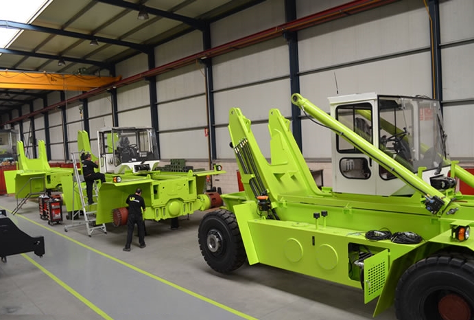 45 tons frames in assembly line