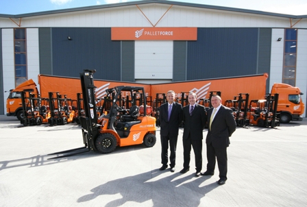 Palletforce has invested over GBP1 million (USD1,590,341) to upgrade its forklift fleet.