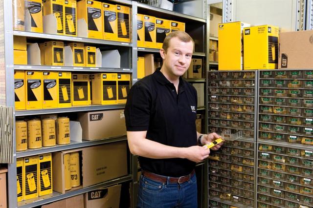 Caterpillar parts distribution