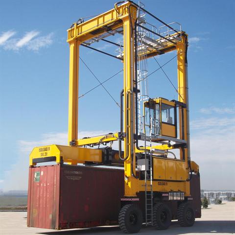 3-high Transporter at one of Kmart's Australian distribution centres - Click images for larger view