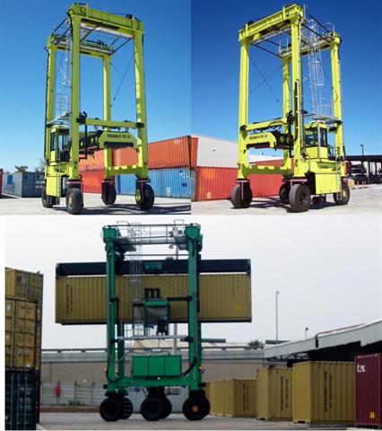 3-high Transporters operating in Australia and Africa - Click images for larger view