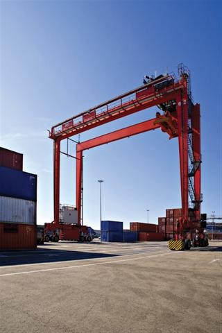 The RTGs will play a significant role in boosting capacity at the port, which is planning to increase container throughput from 210,000 to 450,000 TEUs annually.