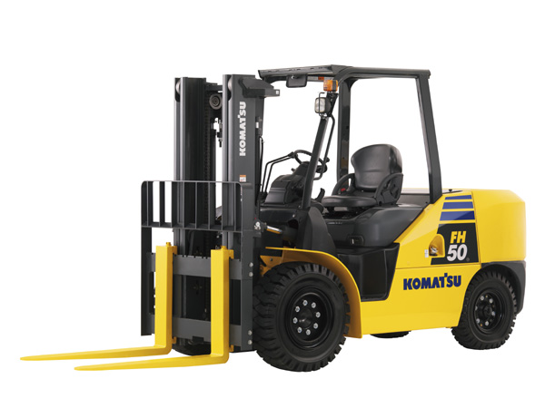 Komatsu introduced the FH series forklift in 2013