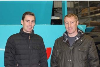 SALES (From left side): John Elisson (previously employed by Cargotec/Kalmar) and Winfried Lux. <br />Both appointed to Sales Directors.