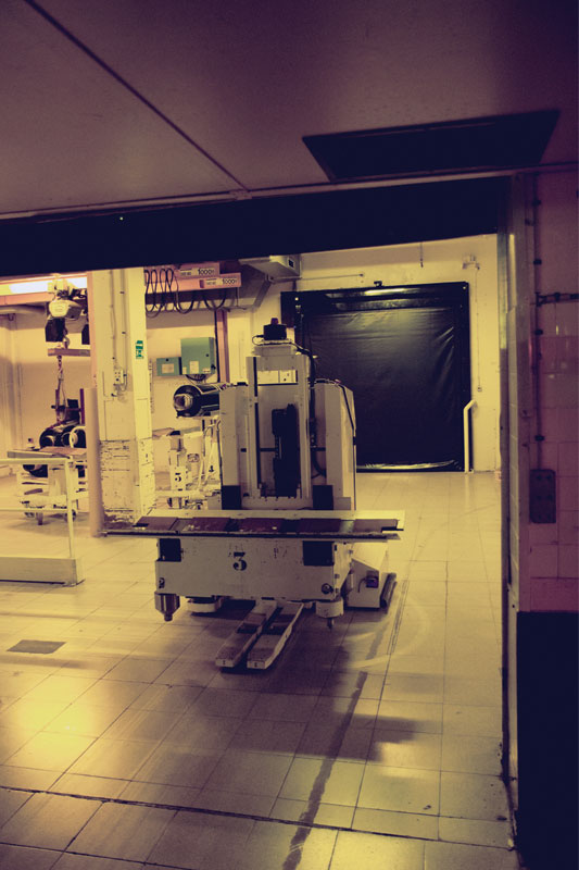 The first AGV at Agfa Graphics had to be able to orientate in the dark.