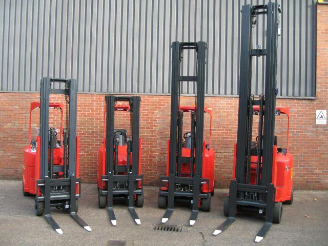 The electric Flexi articulated forklifts were specifically designed and built to suit cold store environments.