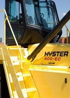 A Hyster forklift