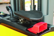 Finger-tip joystick and adjustable arm support