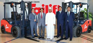 Al Hashar will offer the Oman market Tailift's forklift solutions.