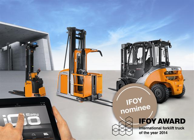 STILL showcased its three trucks that were nominated for the 2014 IFOY Award at LogiMAT 2014.