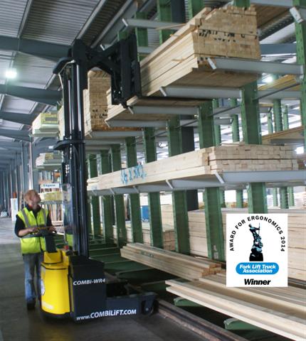 The Combi-WR4, Combilift's new pedestrian truck. Click for larger view