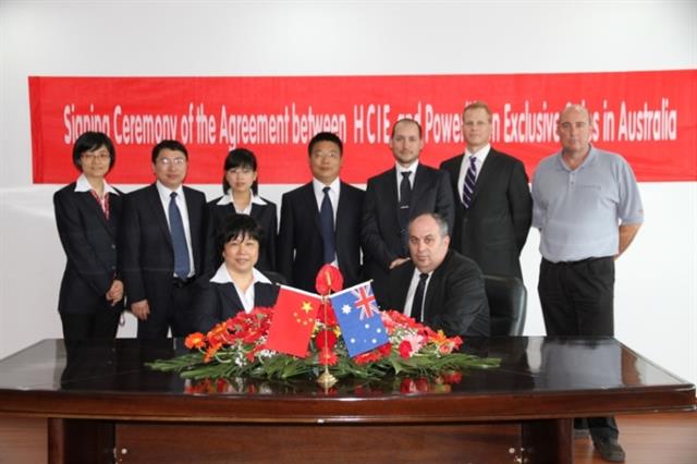 Forklift manufacturer Hangcha has formed a strategic alliance with Powerlift Material Handling in Australia.<br /><br />PHOTO: HANGCHA