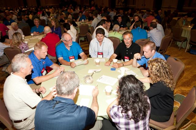 Round table discussion.