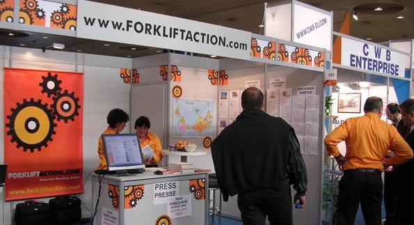 Discuss your marketing aspirations with the Forkliftaction team at CeMAT