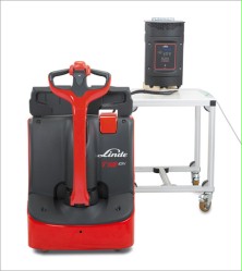 As an initial step, the Linde T16 to T20 pedestrian pallet trucks will be available to order with lithium-ion batteries.
