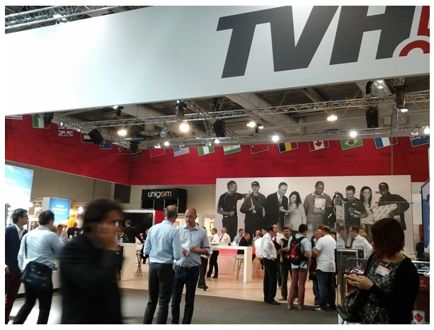 One of TVH's 3 stands at CeMAT