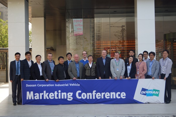 The recent Marketing Conference, was held at the corporate headquarters in Seoul, Korea. Click for larger view.