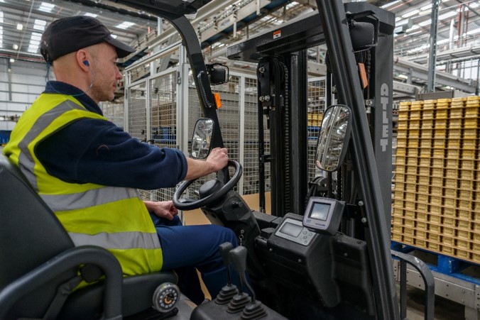 Improving health & safety for fork lift truck drivers