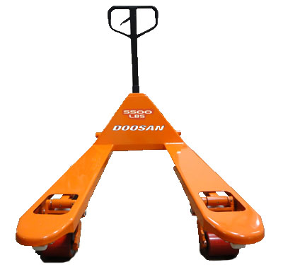 Atlantic markets Doosan's first-generation hand pallet