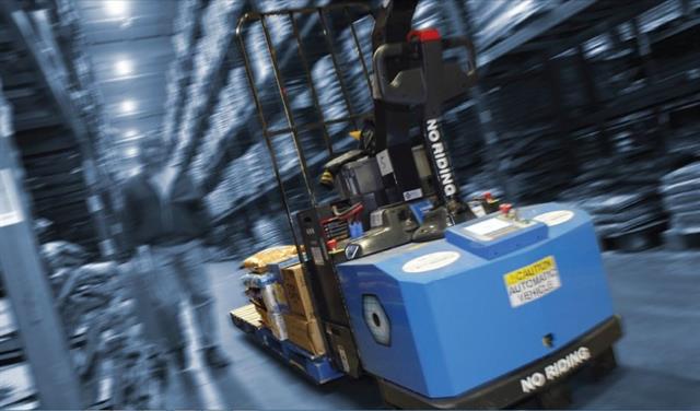 A Seegrid automated guided vehicle