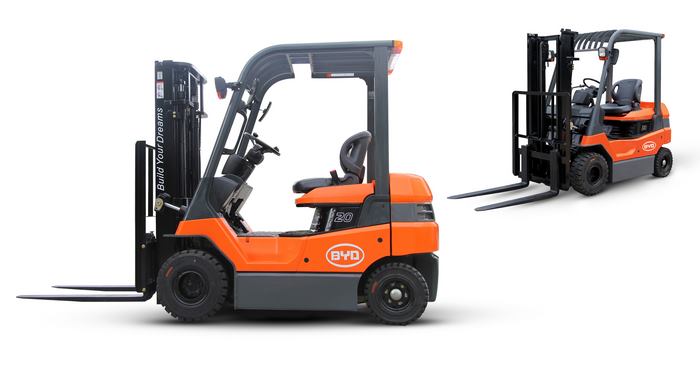 BYD's battery uses lithium-ion phosphate technology.