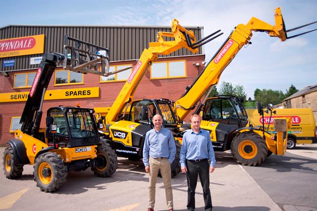 (L-R) Peter Chippindale and Nigel Chippindale at the company's Leeds headquarters.