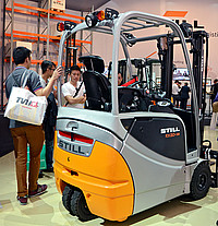 The RX 20 forklift has been comprehensively re-engineered.