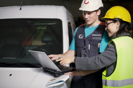 Konecranes' industrial Internet initiative makes machines intelligent and aware of their condition, and networks them to create real-time visibility for enhanced safety and productivity.