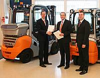 Still has appointed Finnish company Konekesko Oy as its exclusive distributor in the Baltics.