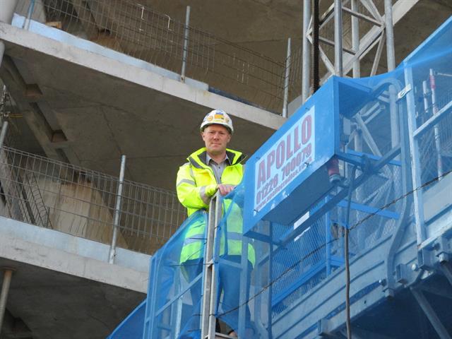 The new chair of the IPAF UK & Ireland MCWP Work Group, Darren Brady.