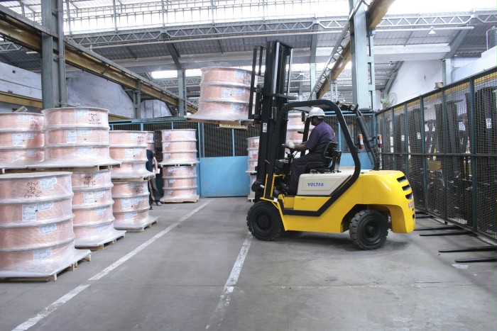 Voltas serves the volume market in India.