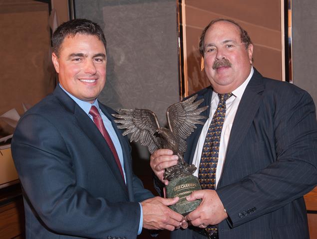 UniCarriers Americas' Anthony Salgado and CFE's Tony Sessa