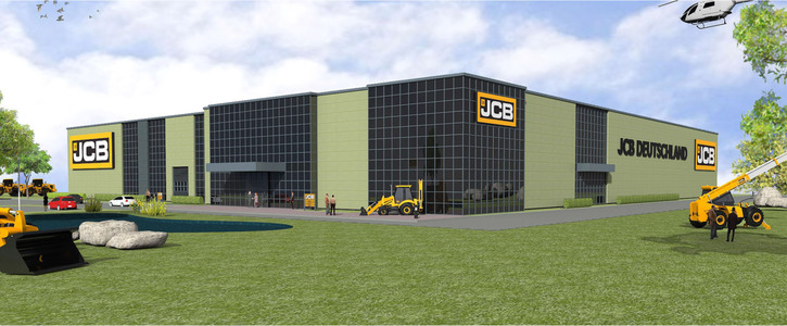 The new headquarters for JCB Germany is slated to open in 2015.