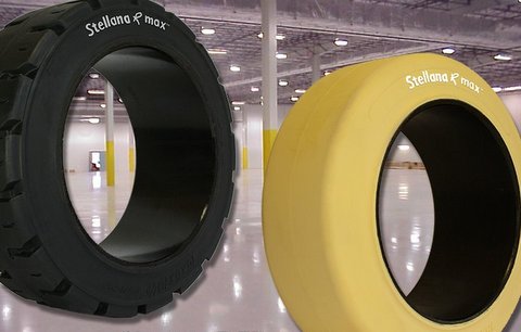 Rmax solid natural rubber press-on tyres