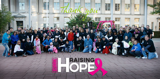 This is the eighth consecutive year Clark has participated in the Komen Lexington Race for the Cure event.