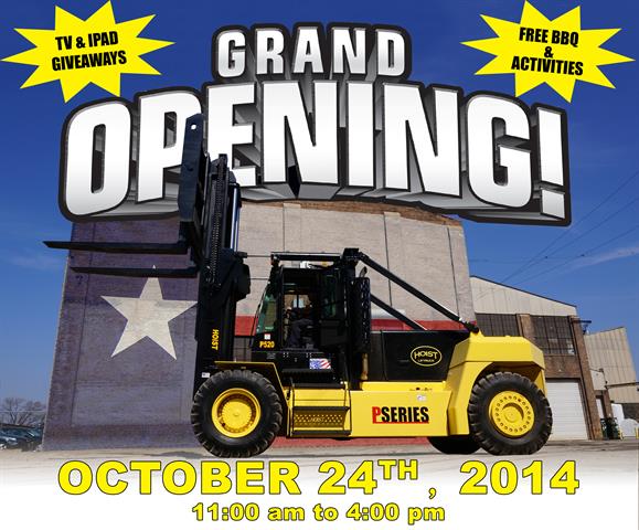 HOIST LIFTRUCK to host Grand Opening Event