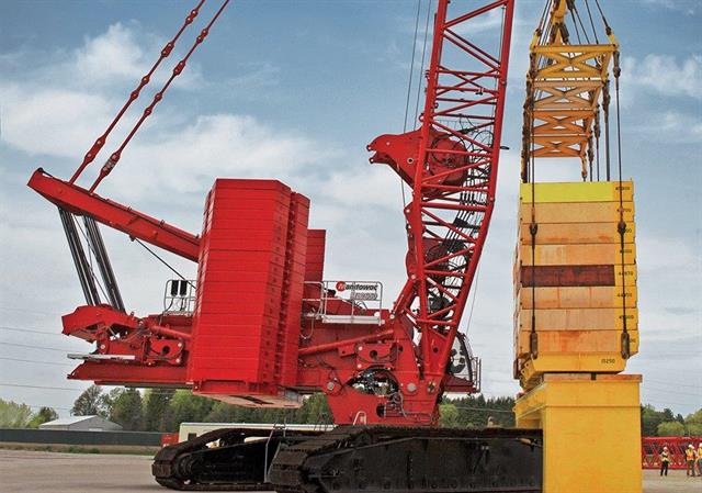 Manitowoc is shifting its crawler crane production
