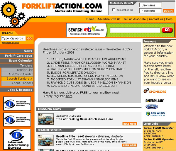 2000 Website image