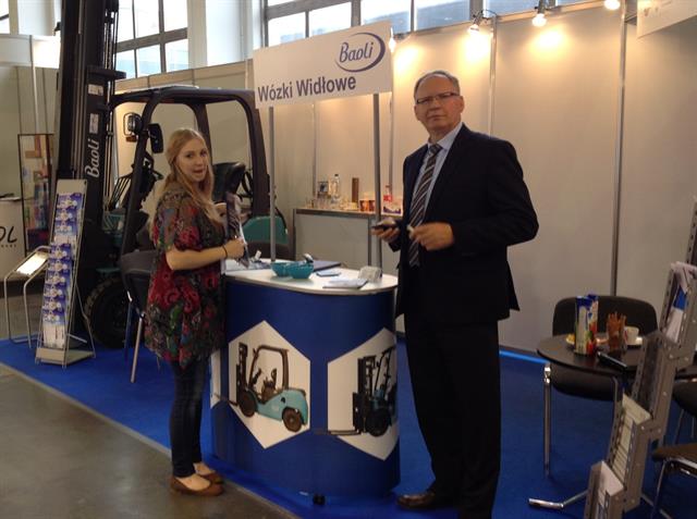 Baoli booth at Taropak fair 2014 in Poland