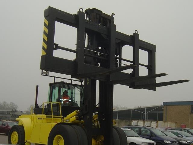 Little Giant container handling attachment