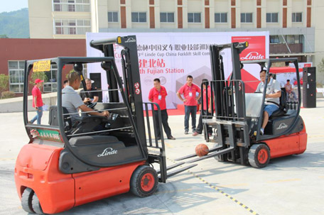 The Linde Cup China Forklift Skill Competition has been called the
